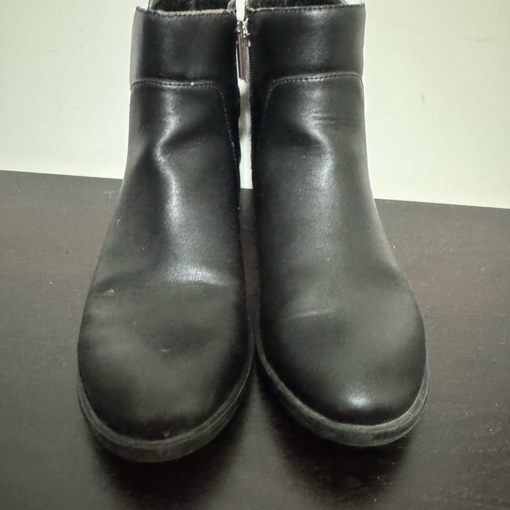Bass Black Ankle Boots